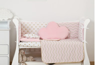 Bed kit 6 EL Twins Dolce Insta 4075-D-502, Mickey Pink / Gold, Pink