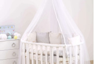 Постельный комплект 6 эл Twins Dolce бампер подушки 4064-D-317, Nice day, бежевый
