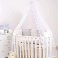 Постельный комплект 6 эл Twins Dolce бампер подушки 4064-D-317, Nice day, бежевый