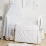 Постельный комплект в детскую кровать 8 эл Twins Dolce Loving bear белый