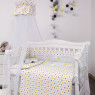 Постельный комплект 8 эл Twins Modern І 4040-P-101, Зайчики желтые, желтый