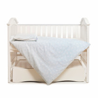 Changing Bed 3 el Twins Happy rabbits mint white/mint