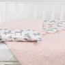 Сменная постель 3 эл Twins Dolce Лесные жители 3063-D-015, bembicoral, коралловый