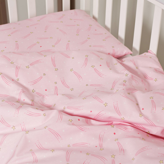 Changing bed 3 el Twins Premium Glamour Limited star pink