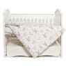 Exchange Bed 3 El Twins Modern New 3040-PMN-01, Animals Pink, Gray/Pink