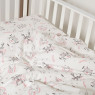 Exchange Bed 3 El Twins Modern New 3040-PMN-01, Animals Pink, Gray/Pink