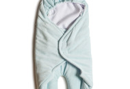 Конверт - обнимашка Twins велюр 9011-TO-401, light blue, светло голубой