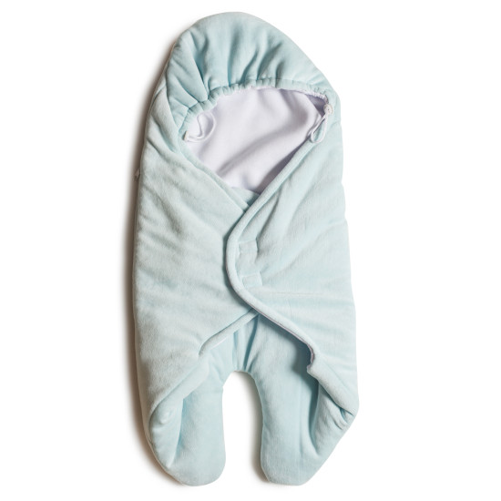 Envelope-hug Twins Velur 9011-to-401, Light Blue, light blue