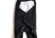 Envelope-hug Twins Velur 9011-TO-16, Dark Grey, graphite
