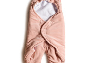 Envelope-hug Twins Velur 9011-to-24, Powder Pink, pink smoke