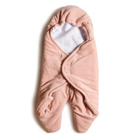 Конверт - обнимашка Twins велюр 9011-TO-24, powder pink, розовый дым