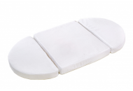 Матрас IngVard Smartbed Round 72x120 кокос + флексоповсть 5000-I-7226, white, белый