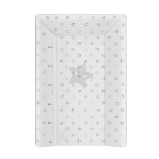 Повивальна дошка Cebababy 50x70 Basic line W-200-066-265, Зірочка графіт, графіт