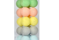 Гирлянда - ночник Cottonballlight 20 шариков в коробке Softy, мультиколир