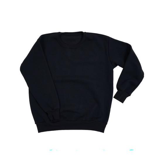 Twins insulated sweatshirt with embroidery, black, L
