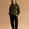 Twins sweatshirt insulated with embroidery, Khaki, L