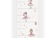 Пеленальная доска Cebababy 50x70 Basic line W-200-091-138, Прима балерина в танце, белый / розовый